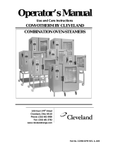 Cleveland Convotherm Combination Oven-Steamer Electric 10.10 User manual