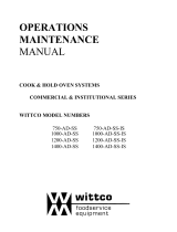 Wittco 1400-AD-SS-IS User manual
