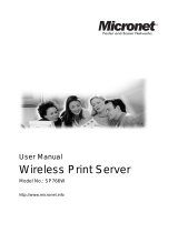 MicroNet Technology SP766W User manual
