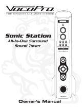 VocoPro CDG X-3 Mark II Owner's manual