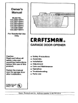 Craftsman 13953673SRT1 User manual