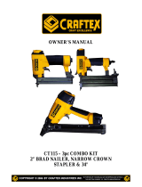 Craftex CT115 - 3pc COMBO KIT Owner's manual
