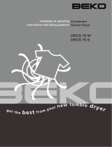 Beko DRCS 76 S User manual