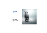 Samsung SGH-E830 User manual