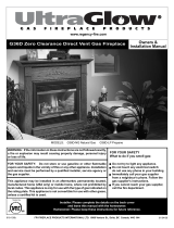Regency Fireplace Products G36D-NG NATURAL GAS User manual