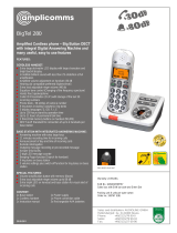 Amplicomms BigTel 280 Operating instructions