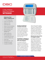 Alexor DSC WT5500 KEYPAD LCD WLS 2WAY Technical Manual