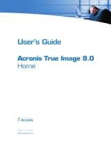 ACRONIS True Image 9 Home Owner's manual