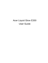 Acer Liquid Glow E330 User manual