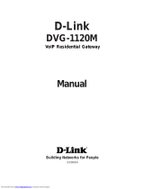 Dlink DVG-1120M Owner's manual