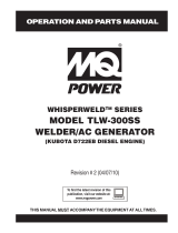 MQ Multiquip TLW300SS User manual