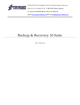 Paragon Backup Backup & Recovery 10 Suite User manual