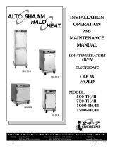 Alto-Shaam Halo Heat 1000-TH/III User manual