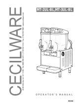 Cecilware MT-2-ULAF-BL Operating instructions
