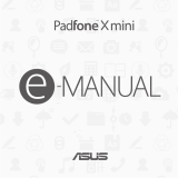 Asus PadFone X mini (PF450CL, US only) Owner's manual