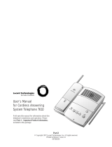 AT&T TL 7610 User manual