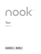 Barnes & Noble Nook Tour 1.5 User manual