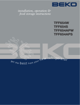 Beko TFF654S Owner's manual