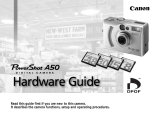 Canon Powershot A50 User manual