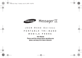 Samsung Messager II Metro PCS User manual