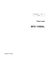 Wacker Neuson BFS 1350AL User manual