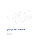 Blackberry 7290 WIRELESS HANDHELD - SAFETY AND User manual