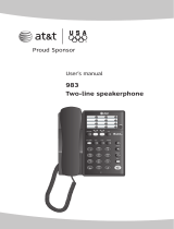 AT&T 983 User manual