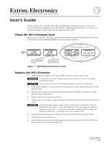 Extron ISS 108 User manual