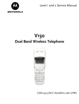 Motorola V150 User manual