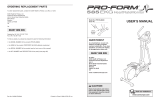 ProForm 585 Ekg Elliptical User manual