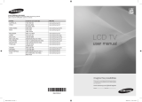 Samsung LA46A610A3R User manual