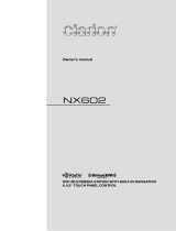Clarion VX404 User manual