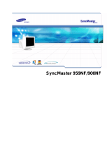 Samsung 900NF, 959NF User manual