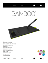 Wacom Bamboo Capture User manual