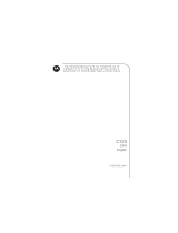 Motorola C123 Owner's manual