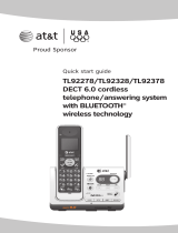 AT&T TL92278 Quick start guide