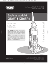 Vax U90-P6 Series Owner's manual