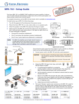 Extron electronics MPA 152 User manual