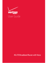 Verizon 4G LTE BROADBAND ROUTER WITH VOICE Owner's manual