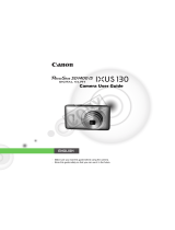 Canon IXUS130 User manual
