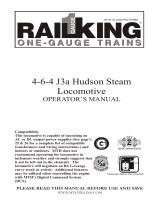 Rail King 4-6-4 J3a Hudson Operating instructions