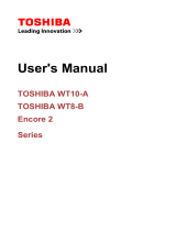 Toshiba E9 User manual