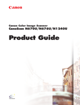 Canon CanoScan N1240U User manual