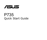 Asus P735 User manual