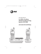 AT&T T2340 - 2.4 GHz Dual Handset System User manual
