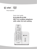 AT&T EL51209 Quick start guide