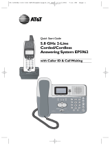 AT&T EP5962 User manual