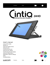 Wacom Cintiq 24HD User manual