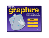 Wacom Graphire User manual