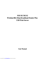 MSI RG54GS User manual